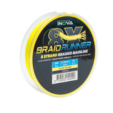 Inova Braid Runner 8X - Hi-Viz Yellow - 150m
